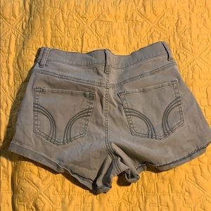 Green Hollister Shorts.